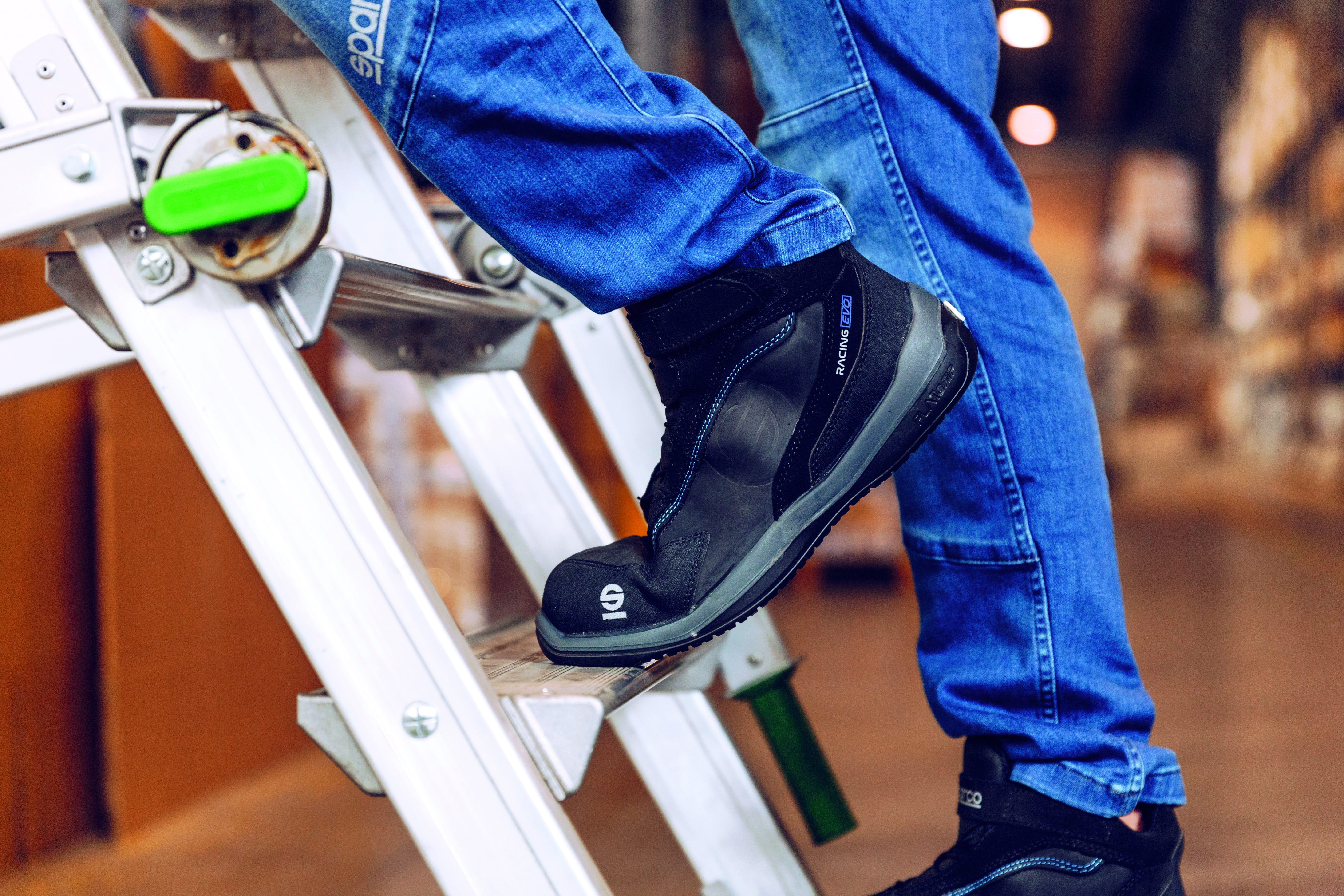 Chaussures de sécurité Racing Evo S3 SRC ESD Noir et rouge - Sparco - Taille 39 - 6