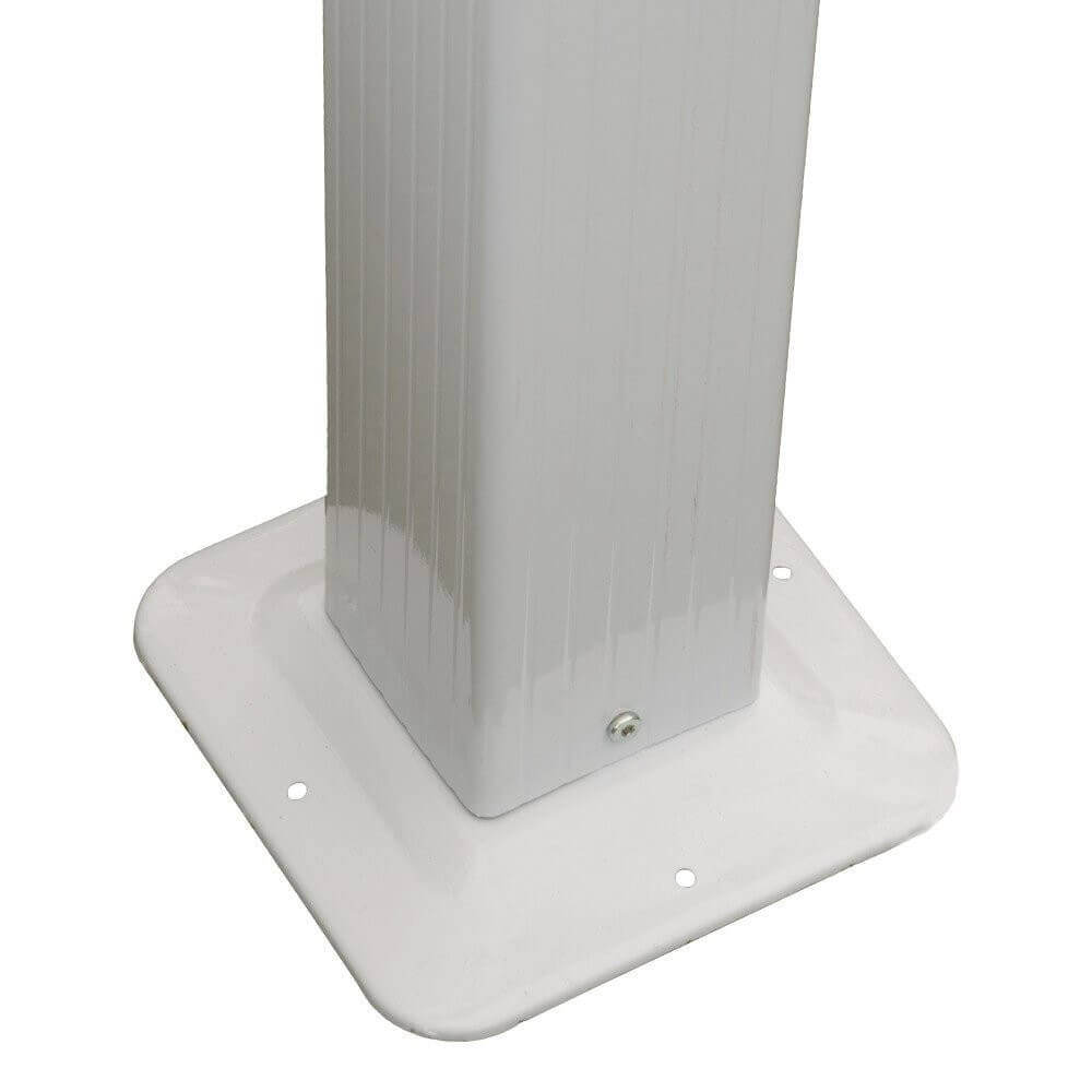 Gazebo pergola da esterno 3x4 mt in alluminio con telo in poliestere Good Summer - White - 8