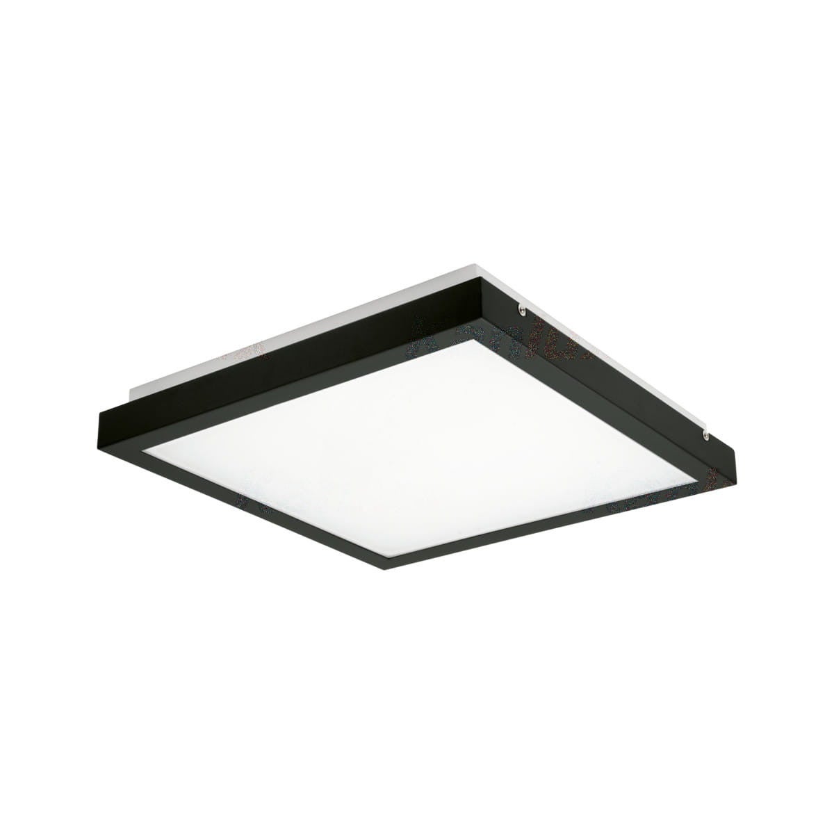 Plafon kwadratowy LED TYBIA 25W 4000K 2600lm aluminium biało-czarny wym:6,5x32x32cm IP20 Kanlux