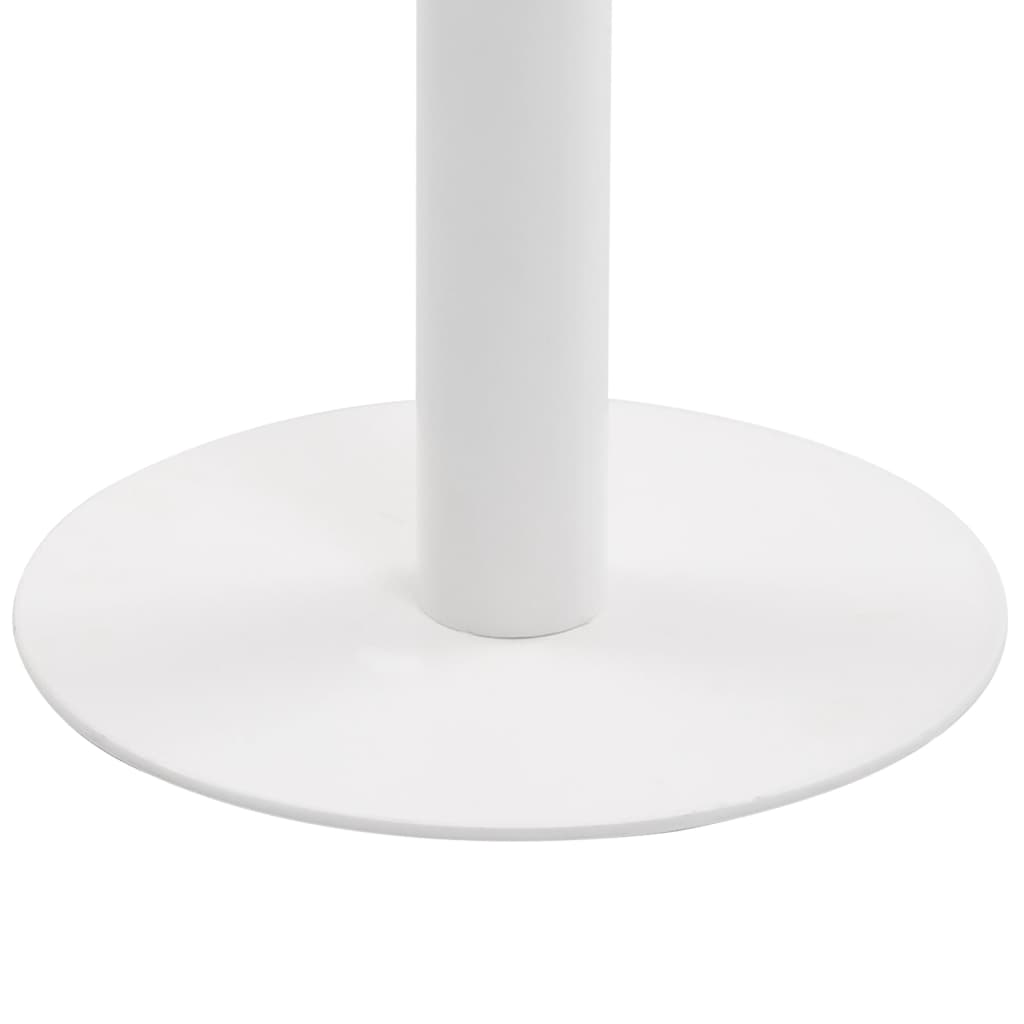 Table d'appoint auxiliaire table de bistro hauteur 75 cm MDF et acier ...
