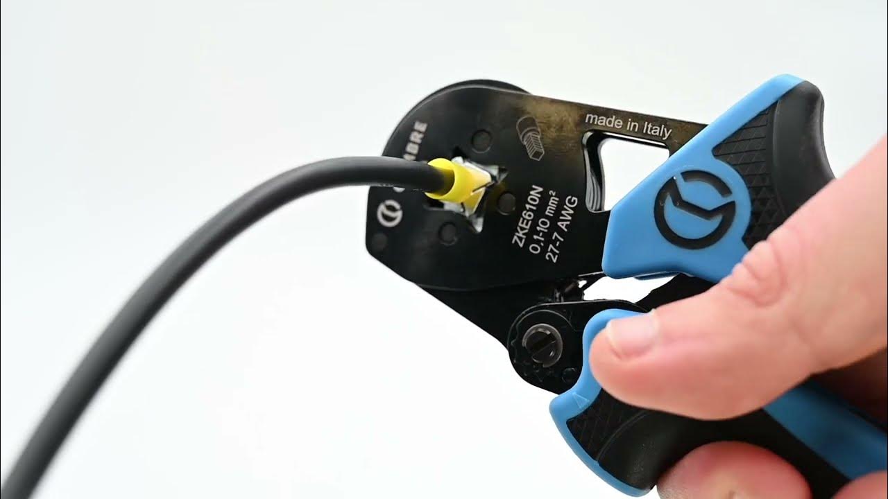 Kalitec AE0510WS - 500 Terminali Isolati 0,5 Mm² I Puntalini AWG 20 I Bianco 10 Mm Di Lunghezza, Rame, Stagnato Galvanicamente Con Colletto In Plastica, Qualità Industriale I Made In Germany - Foto 4