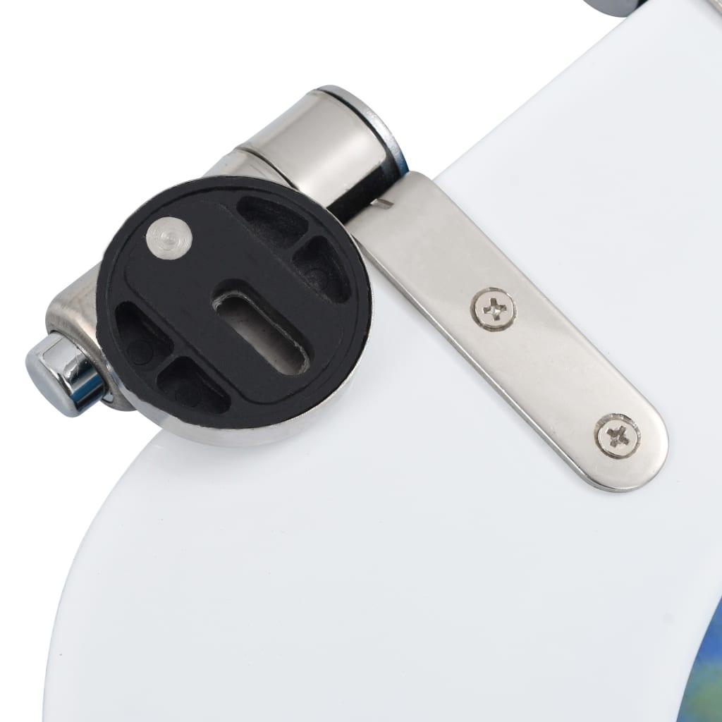 Set di due sedili WC in MDF e coperchio rallentato delfino 02_0002966 - 7