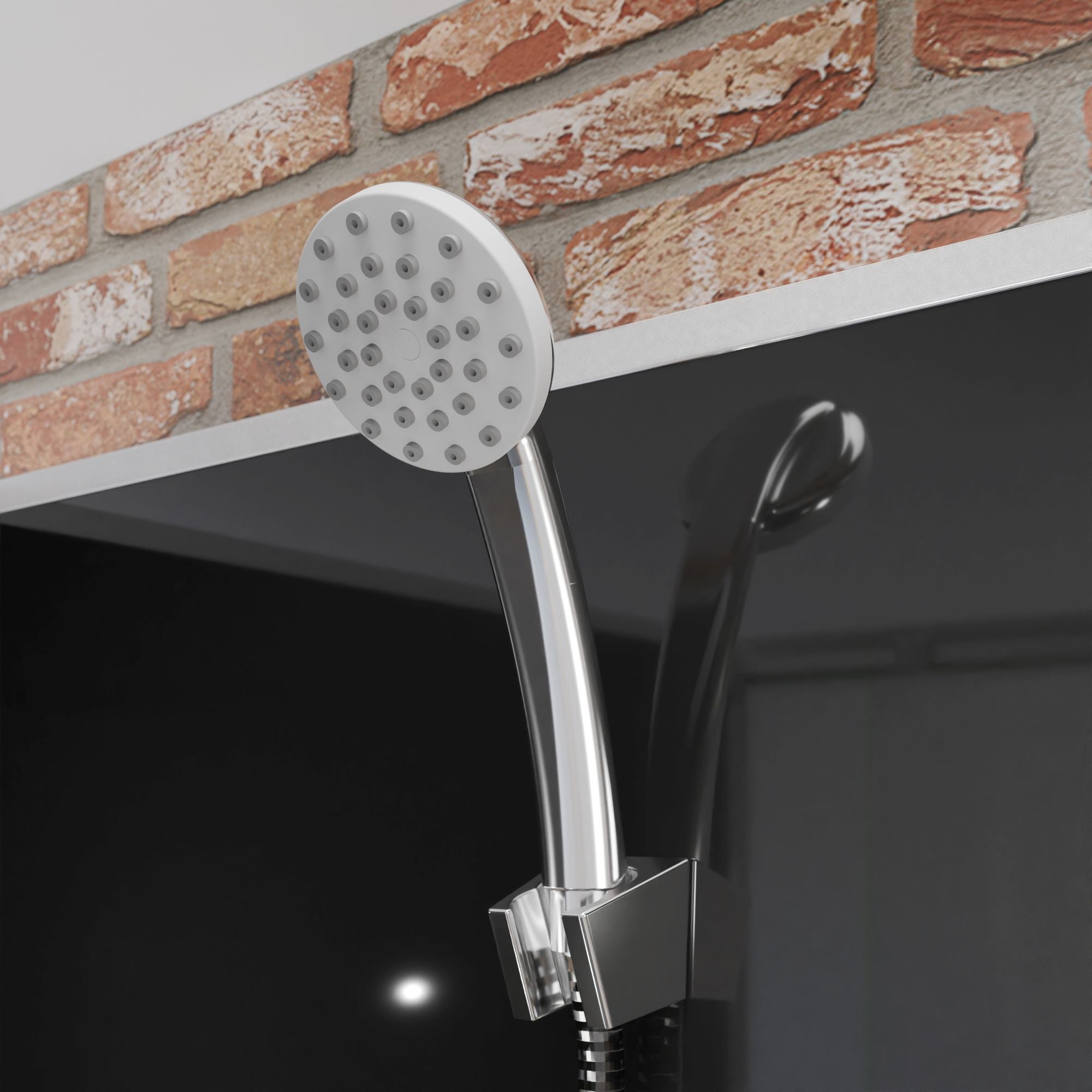 Schulte cabine de douche intégrale, 80x80x195 cm, carré, verre 4 mm, cabine de douche complète, portes coulissantes, aspect chomé, Chypre, 2ème Choix - 5