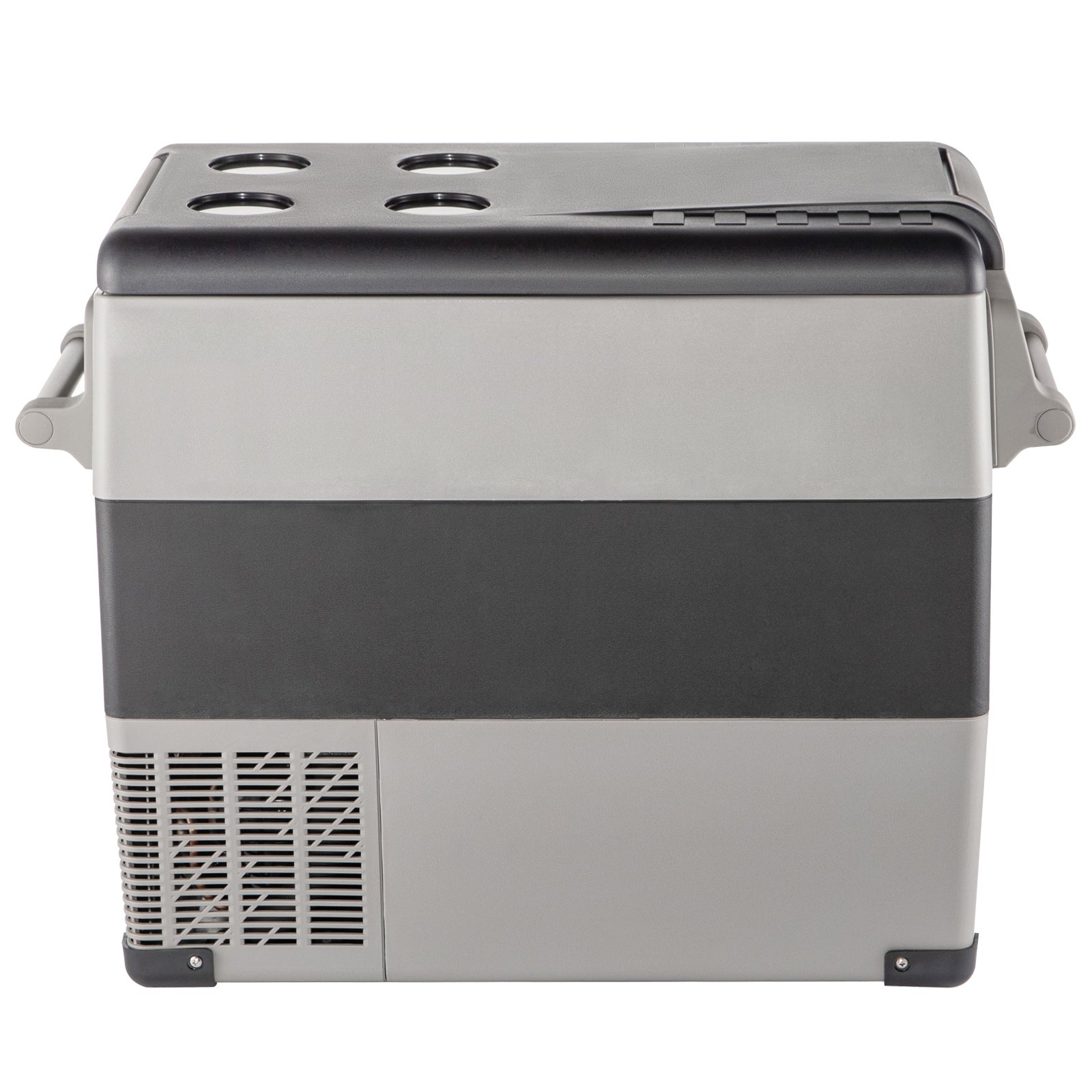 Frigorifero auto 49L,SucceBuy mini congelatore portatile con compressore,refrigeratore elettrico per auto,camion,uso esterno e domestico,argento - 3