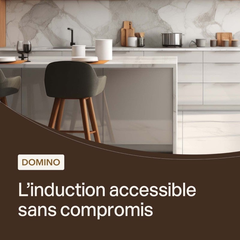 BELDEKO Plaque Induction 2 Feux 3300W Tactile - Marque Française - 3