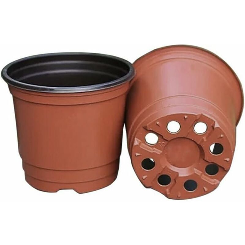 Lot de 100 Pots en Plastique pour semis et Plant, 10 cm - 4