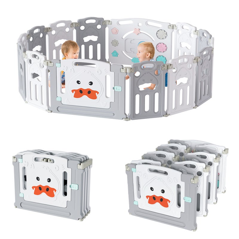 Box Per Bambini Sicuro E Regolabile - Recinto Con Pannelli Modulari, Antiscivolo - Foto 13