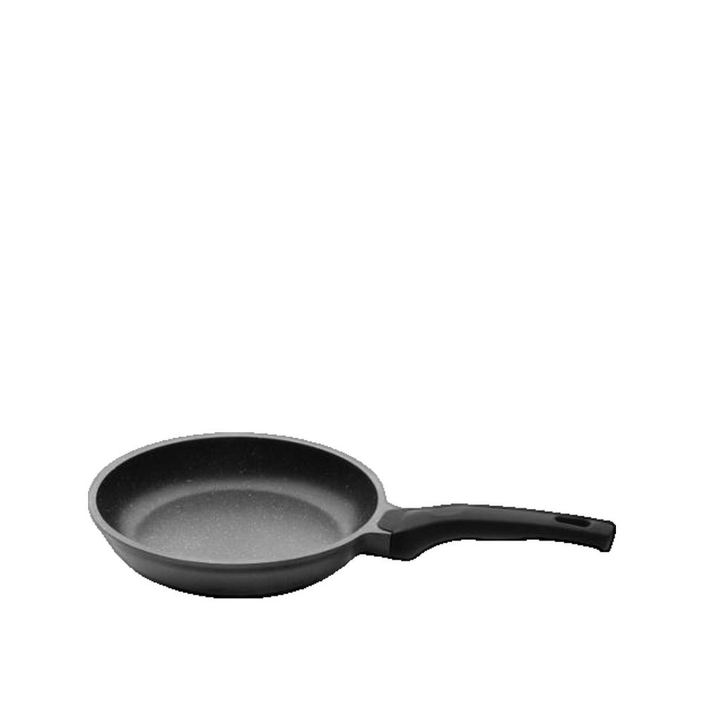 Patelnia Lacor Eco Piedra 22 cm nieprzywierająca 3 warstwy silikonowa rączka