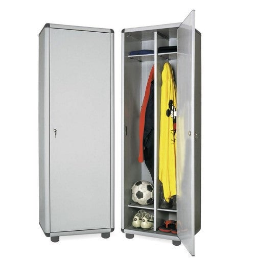 Dressing à double nettoyage Easy L 59 x P 40 x H 175 cm gris clair - 4