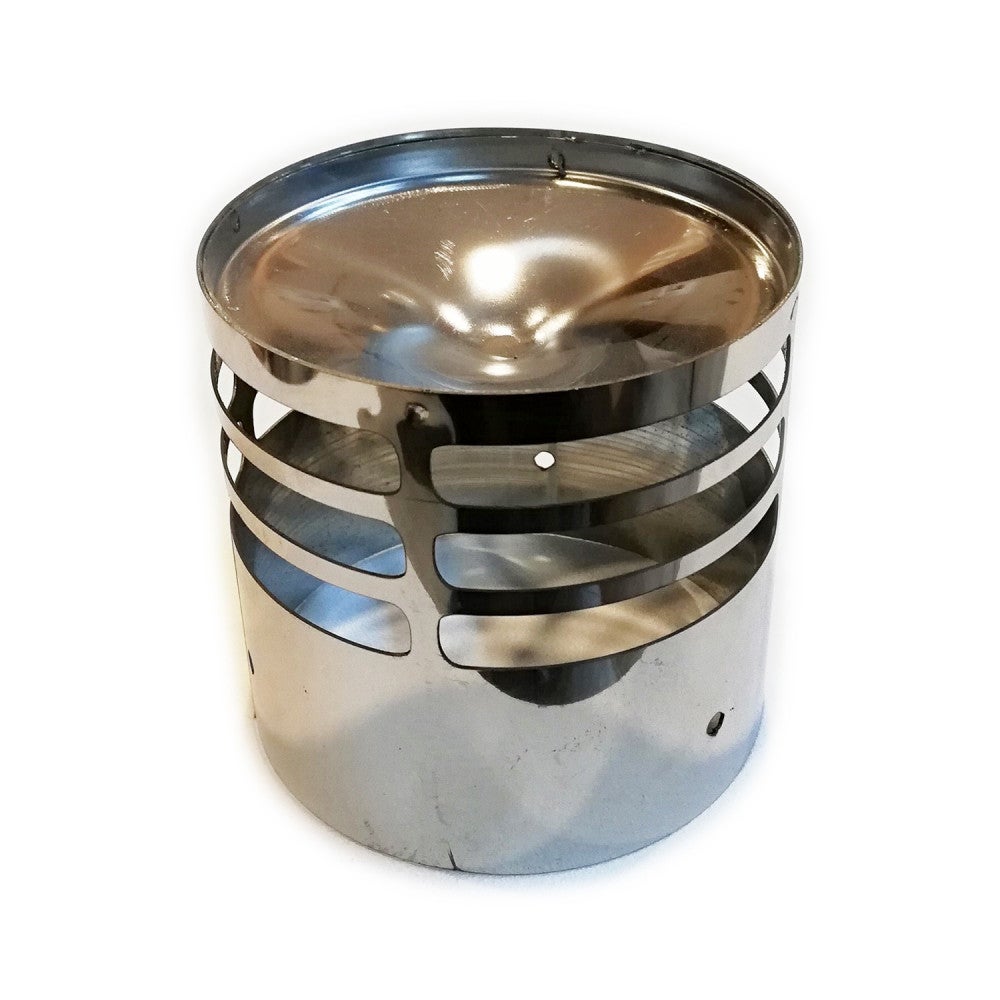 Terminale Fumaiolo Pellet Acciaio Inox 80 Mm - Per Stufe A Pellet - Foto 6