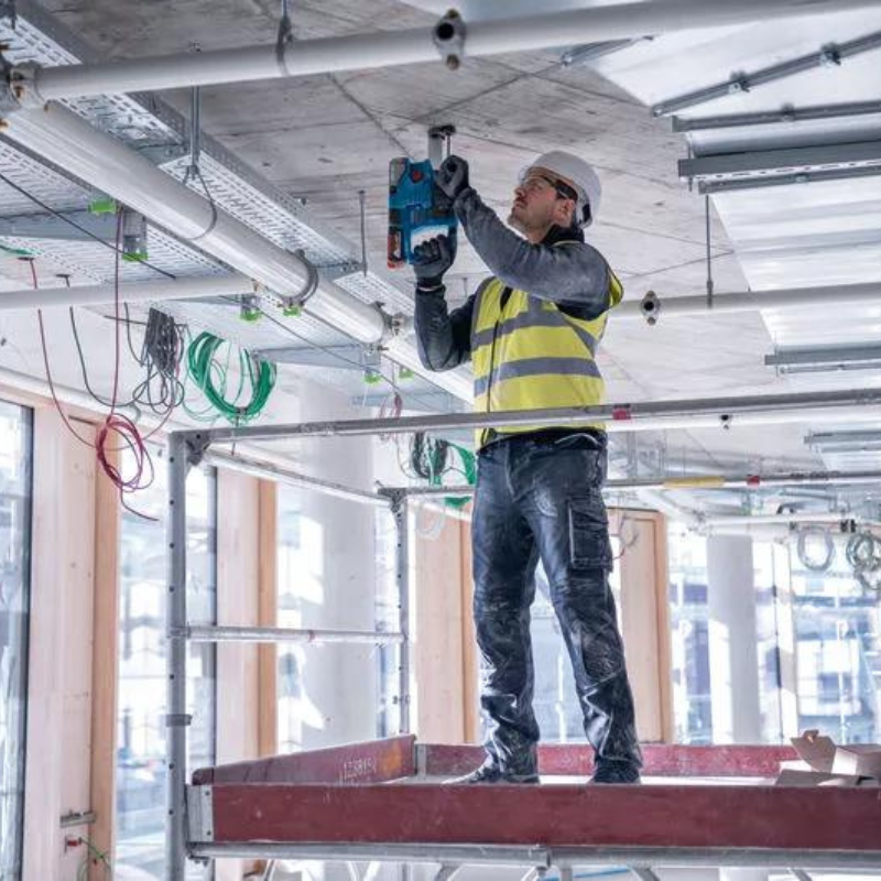 BOSCH PROFESSIONAL GBH 18V-22 SDS-PLUS akumulatorowa wiertarko-wkrętarka udarowa 0611924001 z L-BOXX (tylko produkt) - 7
