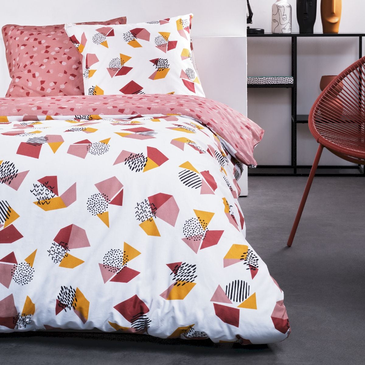 Juego de cama - today - sunshine - 116483 - 2 personas - 220x240 cm - algodón - estampado 9,41