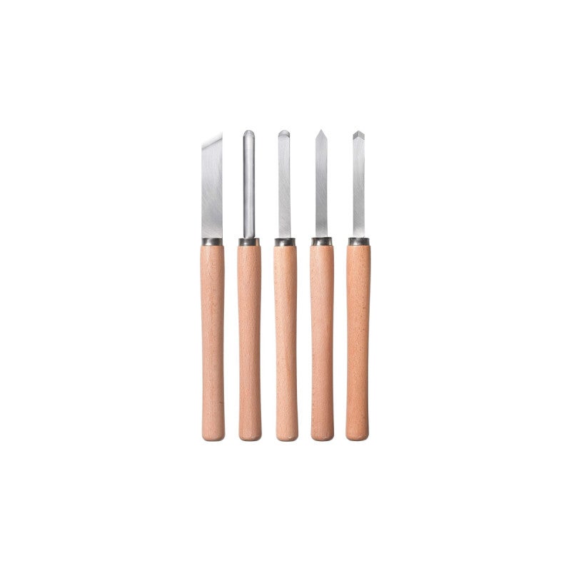 Einhell Set Di 5 Sgorbie Per Tornio Legno - Per Modellare E Intagliare Con Precisione - Foto 8