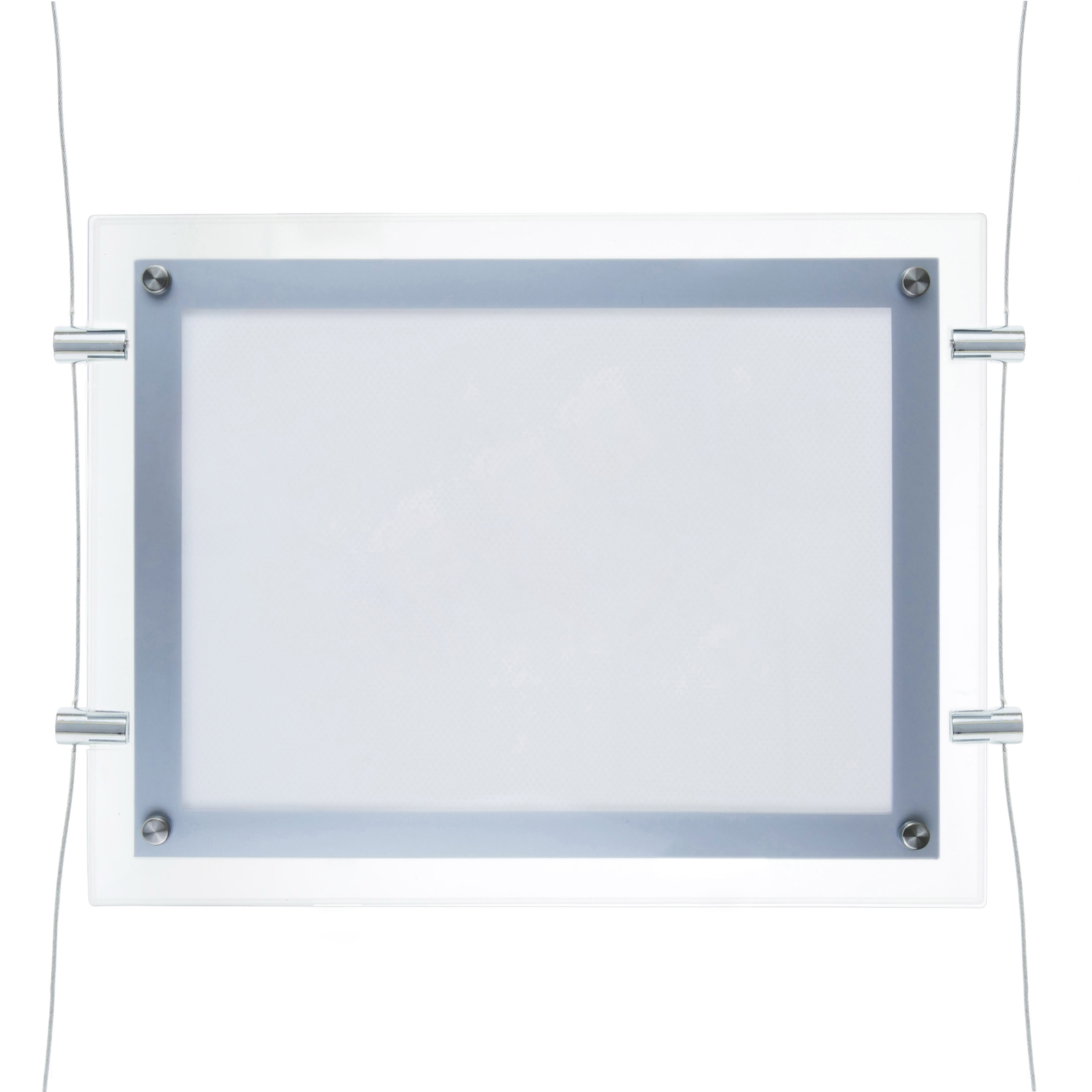 Porte-Affiche Double Face DisplayLager A1 BUDGET - Cadre Aluminium Intérieur