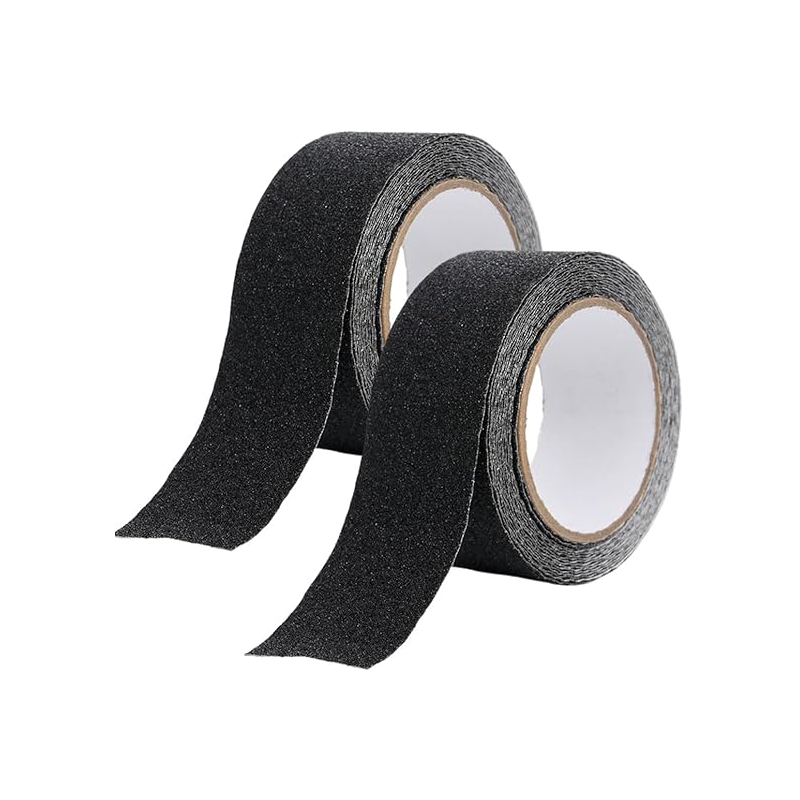 Nastro Antiscivolo Autoadesivo 5 Cm X 10 M - Per Scale, Pavimenti, Rampa, Interni Ed Esterni, Colore Nero