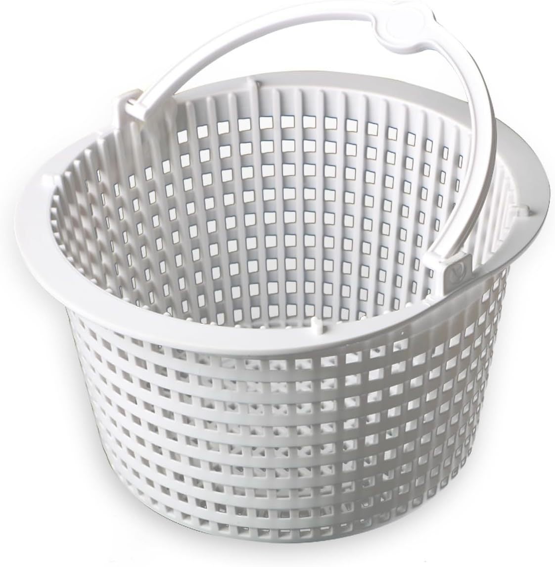 Lot De 3 Paniers D'Écumoire Pour Piscine - PVC Résistant - Avec Poignée - Compatible Skimmers Auto - Pour Feuilles Et Débris