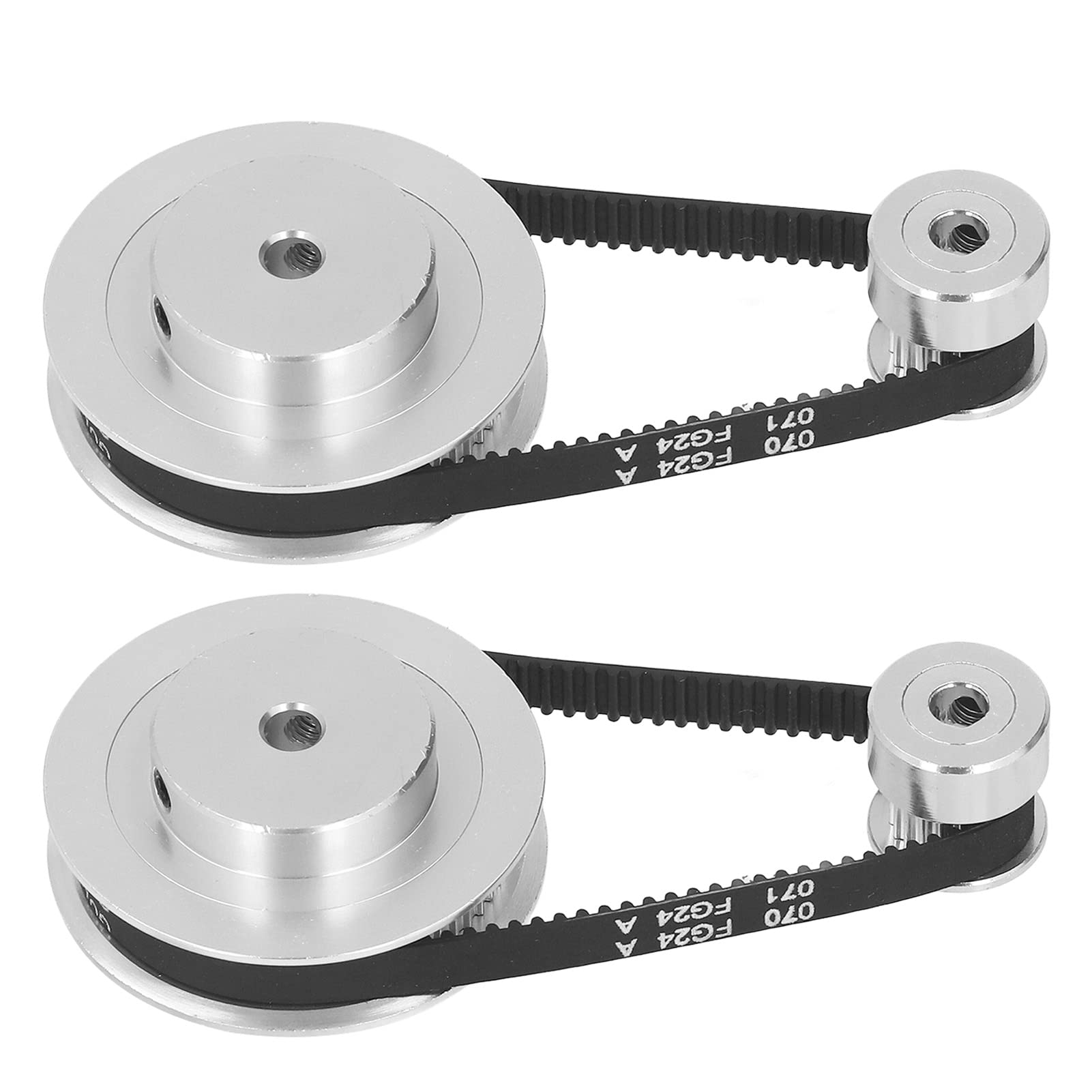 20T W10 B5 Poulie sans dents GT2 - courroie 10mm dents 20 axe 5mm