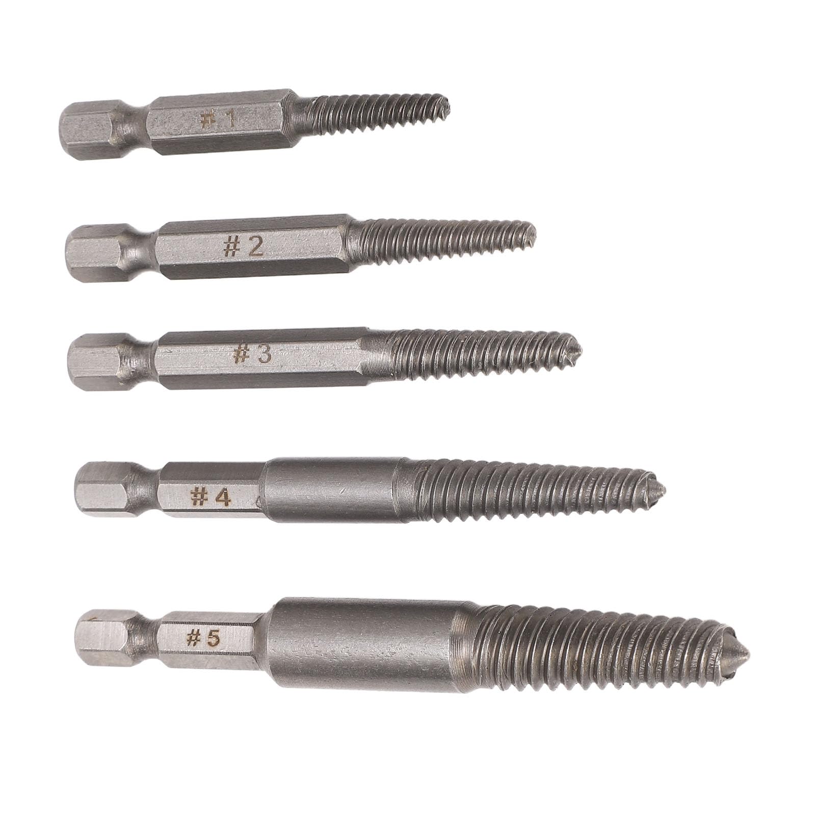 Kit Extracteur De Vis 10 Pièces En Acier Allié ADVT - Pour Vis Endommagées