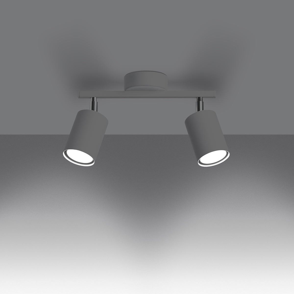 Plafon TORIM 2 biały LED 3000K - 26x8x20cm Sollux