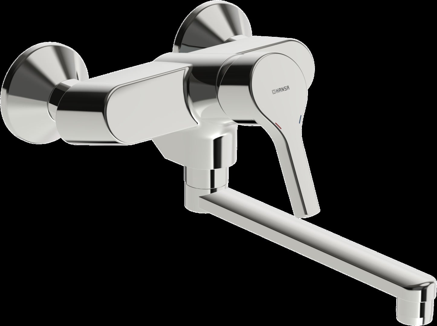 Hansa Nova - Robinet mural de lavabo, chrome 00868101