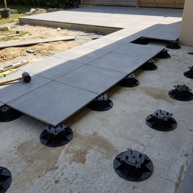 Plot réglable terrasse dalle 20 à 30 mm - VERINDAL Unité - 5