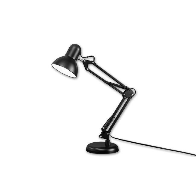 Lampka biurkowa kreślarska Lena E27 czarna 1087 MasterLed