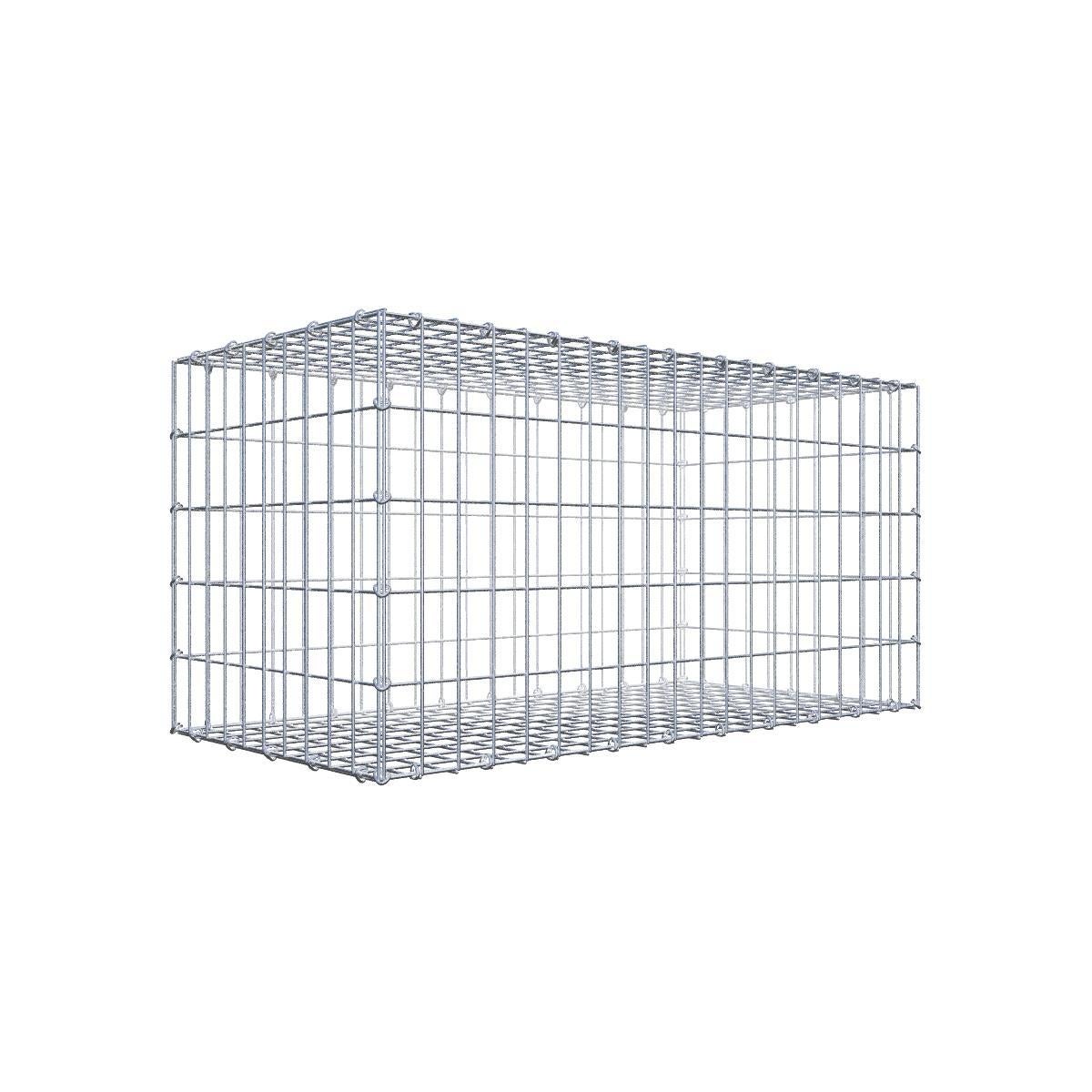 Gabions Mesh Containers GABIONA | Jardinera De Gaviones (largo X Alto X Ancho): 100 X 50 X 100 Cm | Cesta De Piedra Rectangular Como Maceta Para El Jardín | Malla 5 X 10 Cm Gabion Retaining Wall Toe
