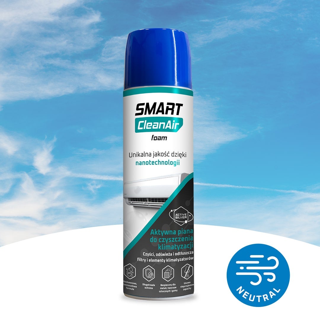 Piana do czyszczenia klimatyzacji 250 ml (neutralny) - Smart CleanAir Foam Neutral 250 ml - 2