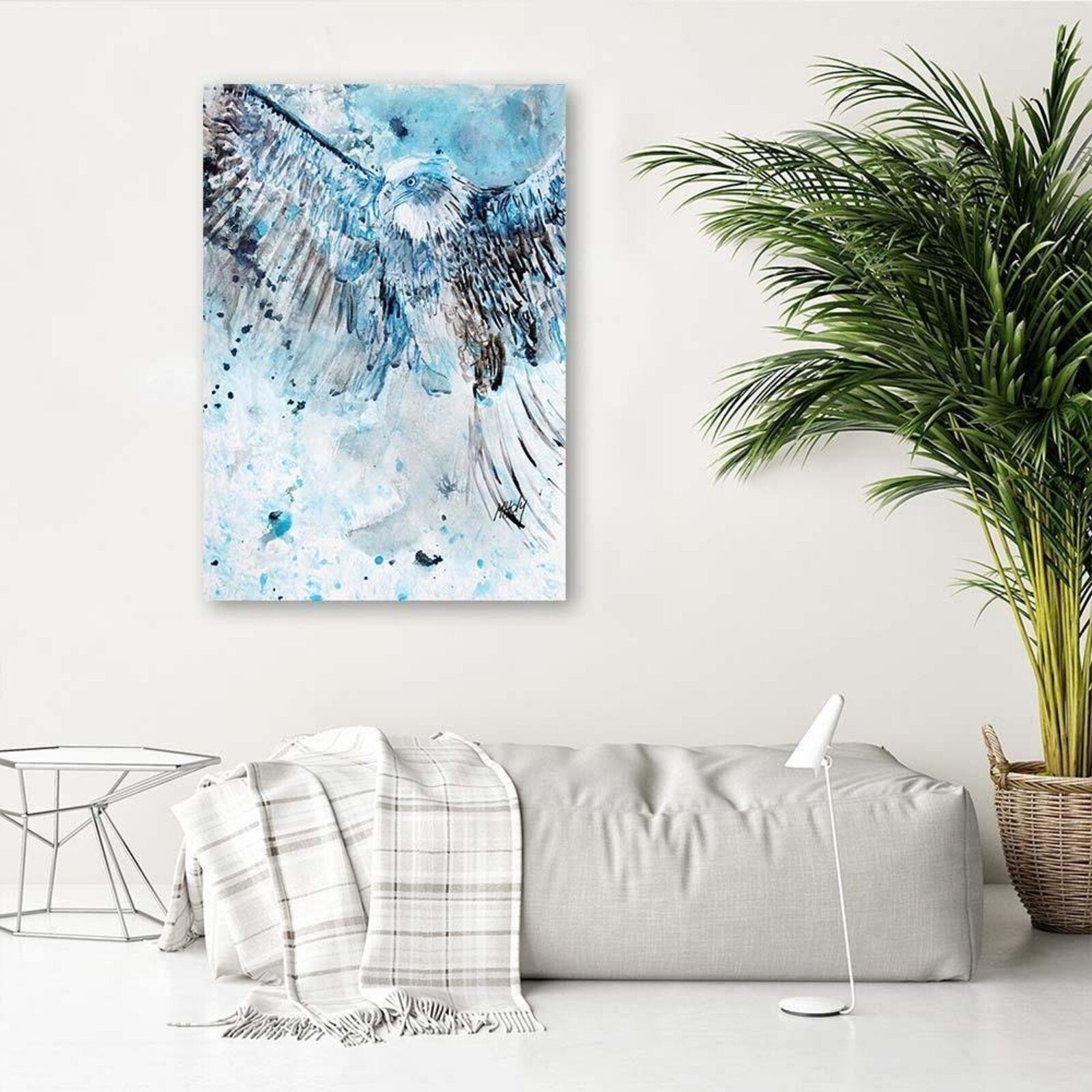 Tableau aigle volant - 50 x 70 cm - 3