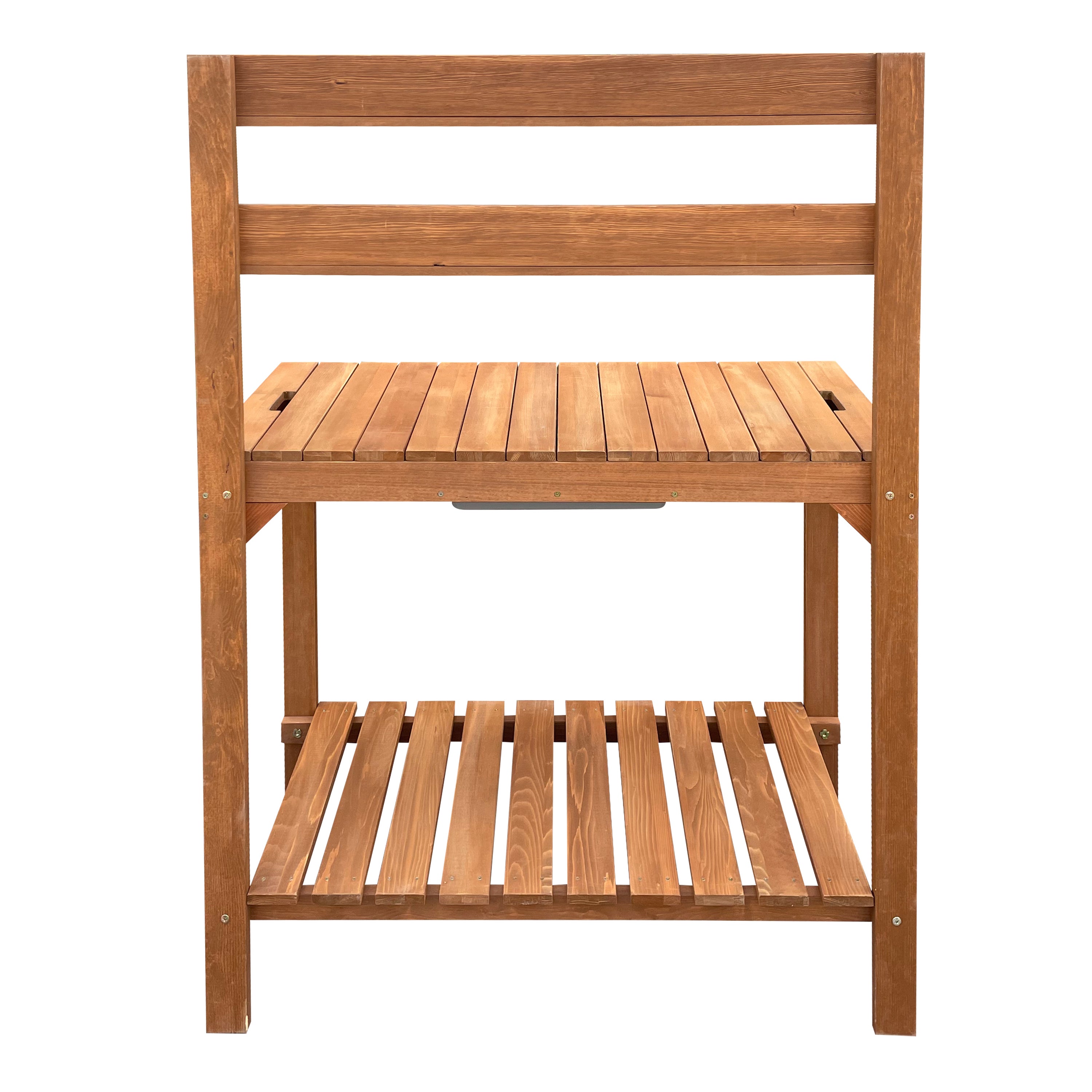 Axi Table De Rempotage, Avec Plan De Travail Coulissant, Marron - 100 X 46 X 140 Cm| Table De Jardinage Fsc 100 % Bois De Pruche - Espace De - 5