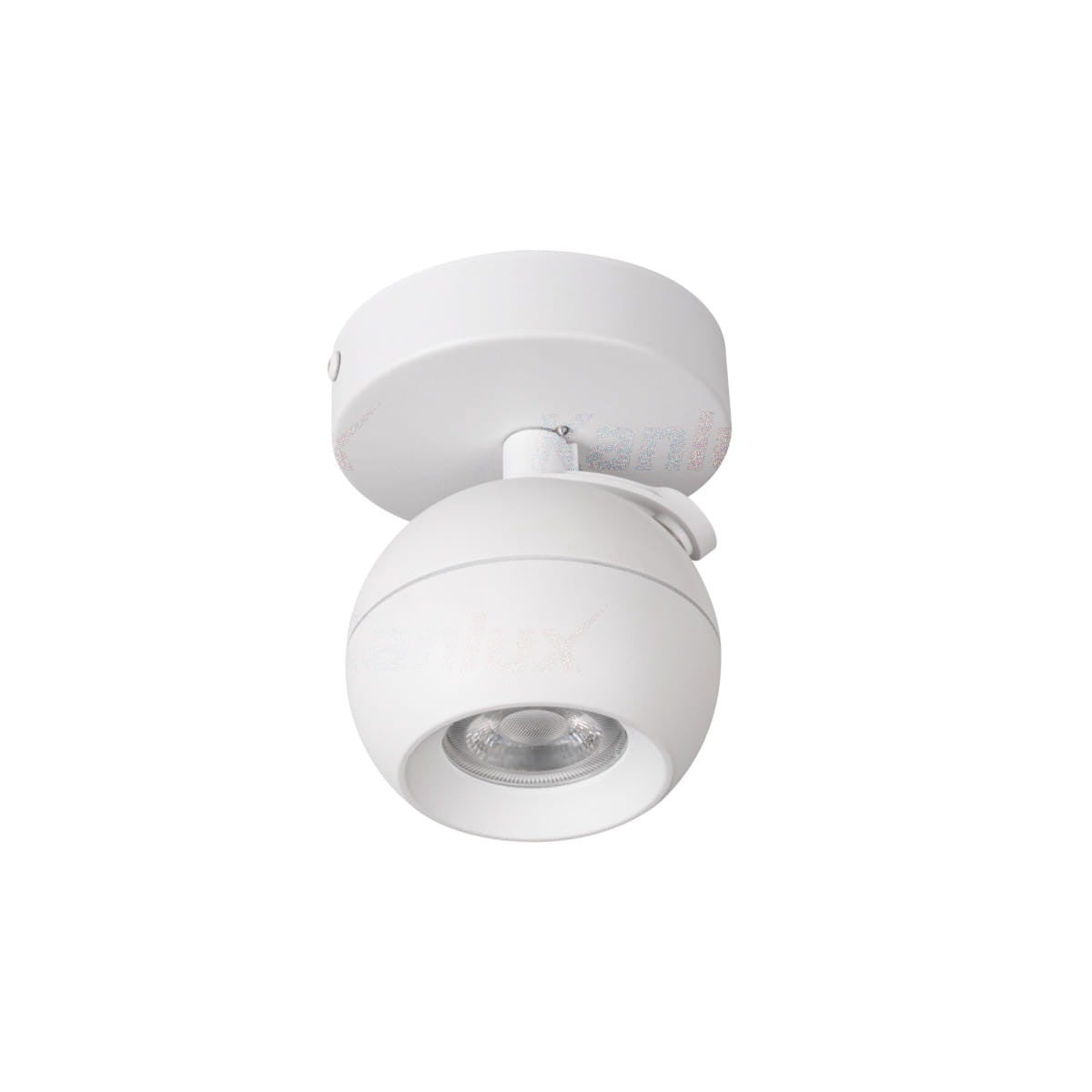 Reflektor sufitowy spot natynkowy Galoba listwa biały 1xGU10x35W wym: 10 x 10 cm aluminium Kanlux - 2