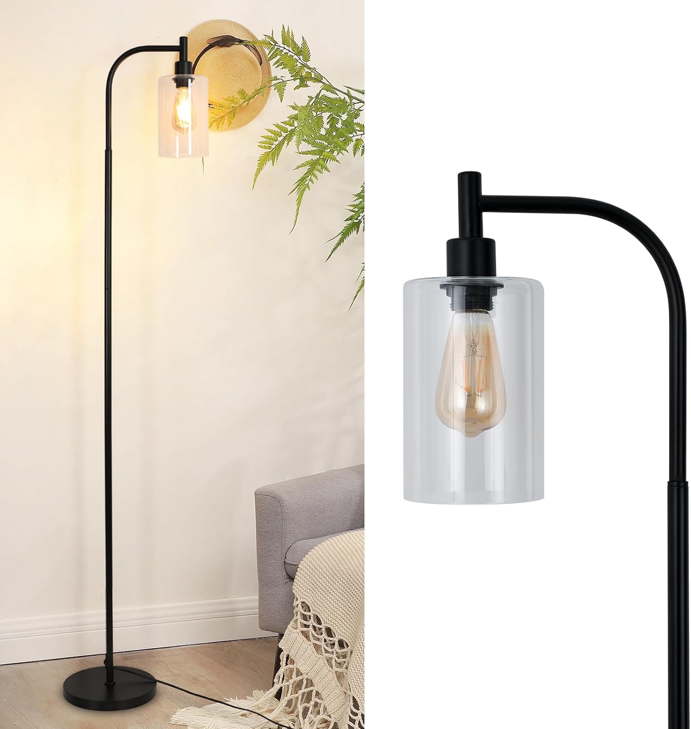Lampada Da Terra Vintage Sucolite In Stile Fattoria - Alte 160cm, Perfetta Per Lettura In Soggiorno O Camera Da Letto