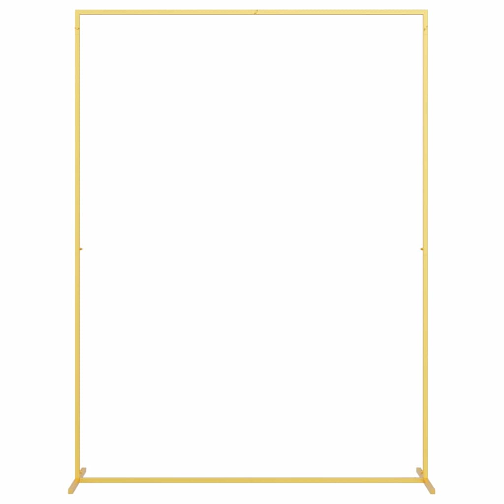 Arche de mariage Doré 150 x 49,5 x 200 cm Acier vidaXL - 2