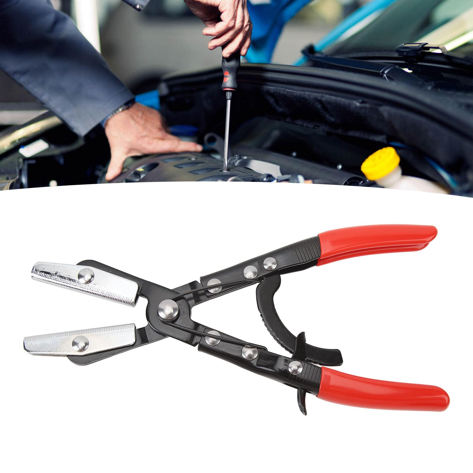 Pince Serrage Tuyau Flexible - Longue Portée 65cm - Pour Moteur Voiture, Carburant, Eau
