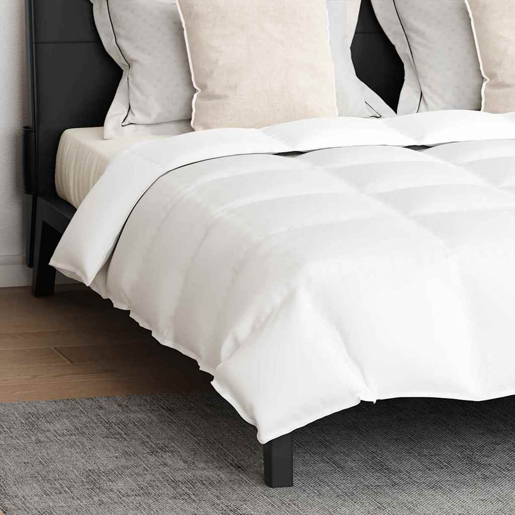 Couette avec oreiller 3 pcs | Duvet Blanc 240 x 220 cm Bas - 5