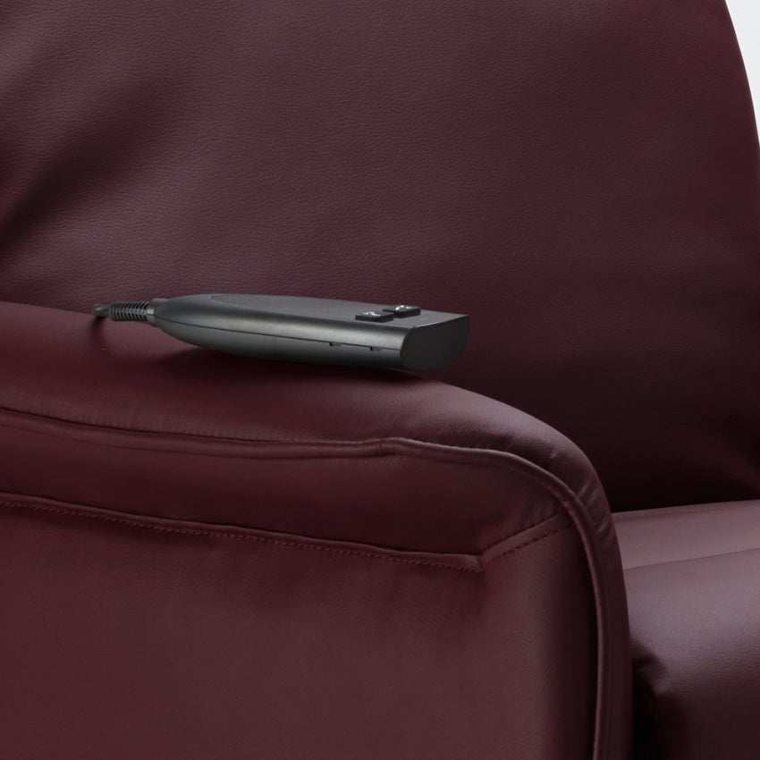Fauteuil relax électrique avec releveur et roulettes arrière Amalia - 7