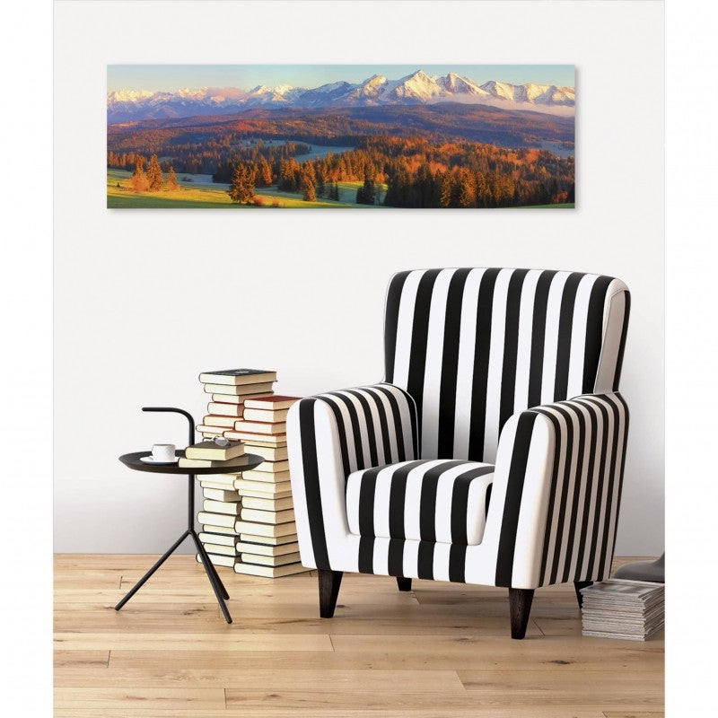 Tableau verre acrylique Zakopane 130 x 40 cm - Décoration murale photo pour la maison - 3