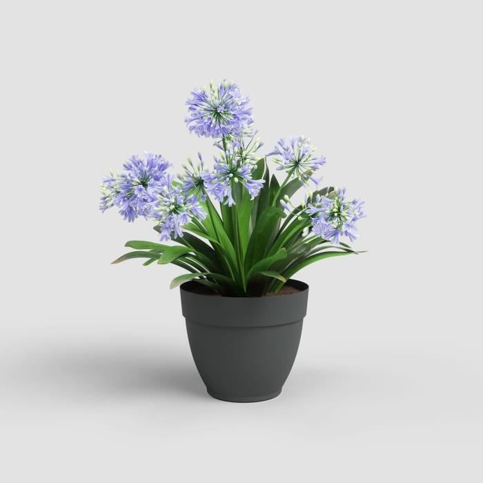 POT CAPRI CAMPANA 30CM ANTHRACITE - 2