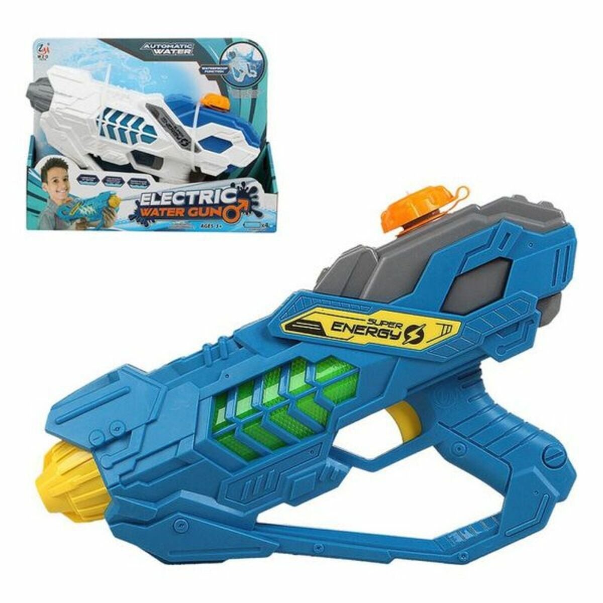 Hasbro 29248 - Ricarica Per Pistola Ad Acqua Super Soaker - Clip Da 10 Once - Compatibile Con Thunderstorm E Tornado Strike