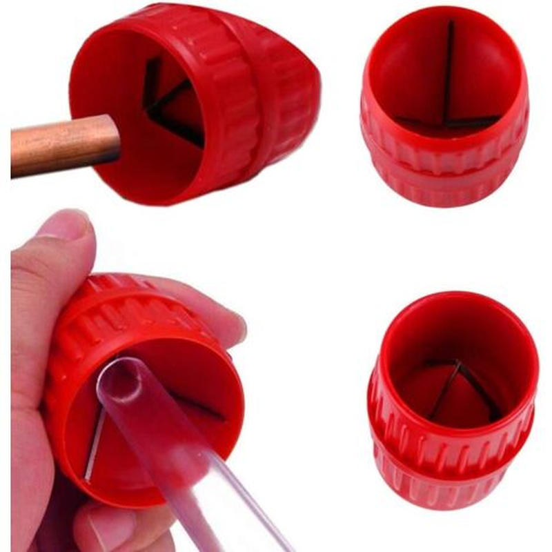 Ébavureur pour tubes en cuivre, ébavureur multicouche universel, chanfreineur, durable - 2