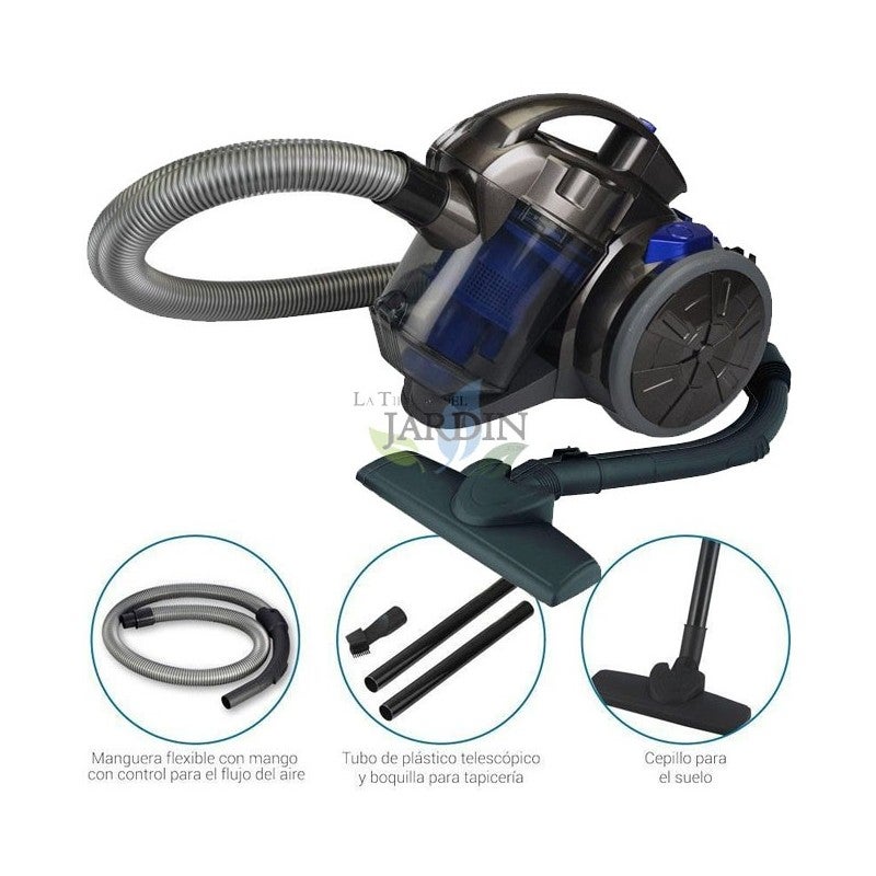 Aspirateur Sans Sac Puissant 1600W - Aspirateur Traineau Sans Sac