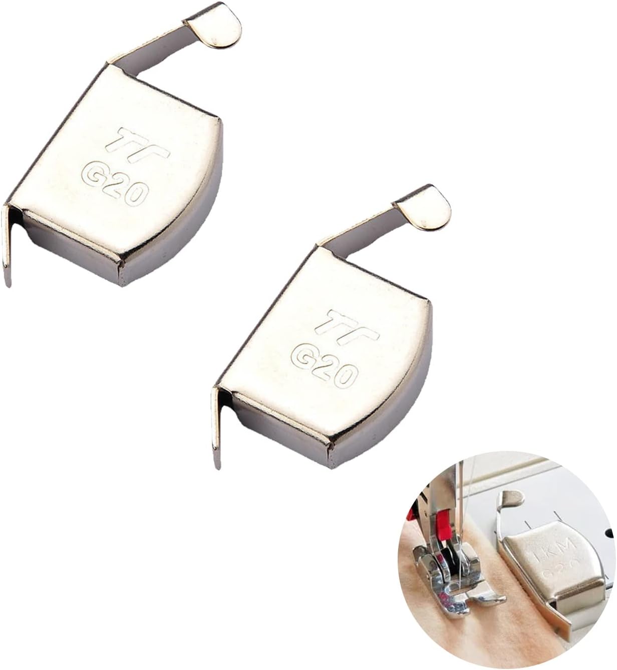 Guida magnetica per macchine da cucire, accessori per macchine da cucire, accessori universali per macchina da cucire, adatta per la maggior parte delle macchine da cucire, piedino preciso per Carina