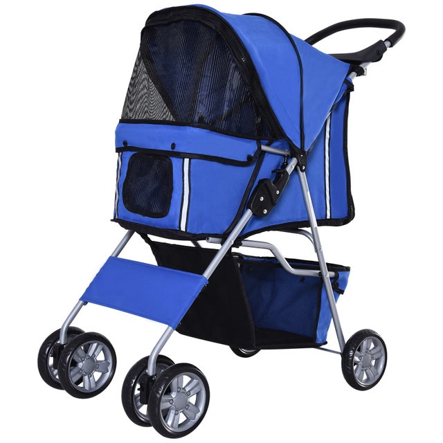 Passeggino Per Cani Fudajo 2in1 - Carrozzina E Trasportino Rimovibile, Max 20 Kg, Per Taglie Piccole E Medie