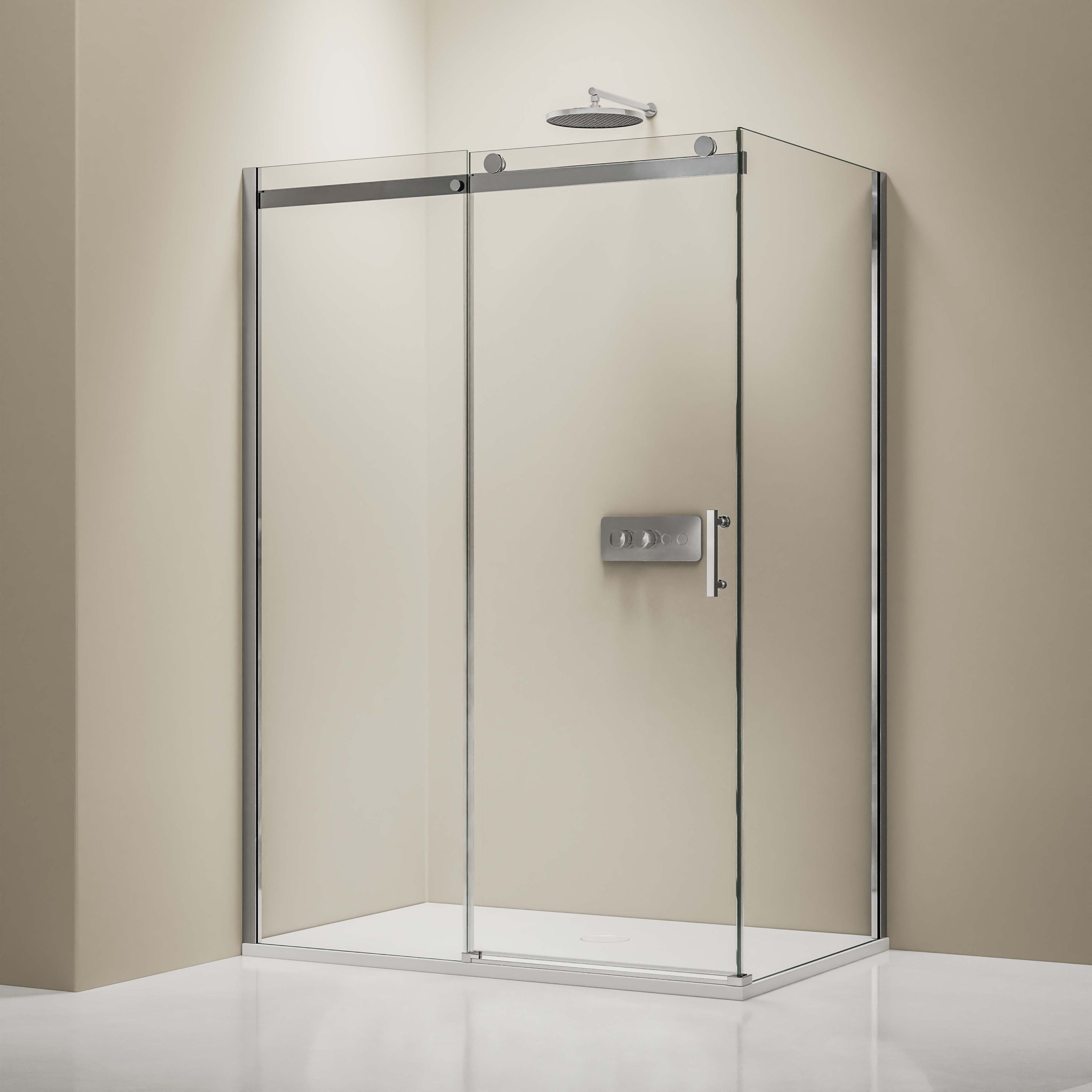 Bernstein Kabina prysznicowa EX806 drzwi przesuwane na prawo - 120x90 cm