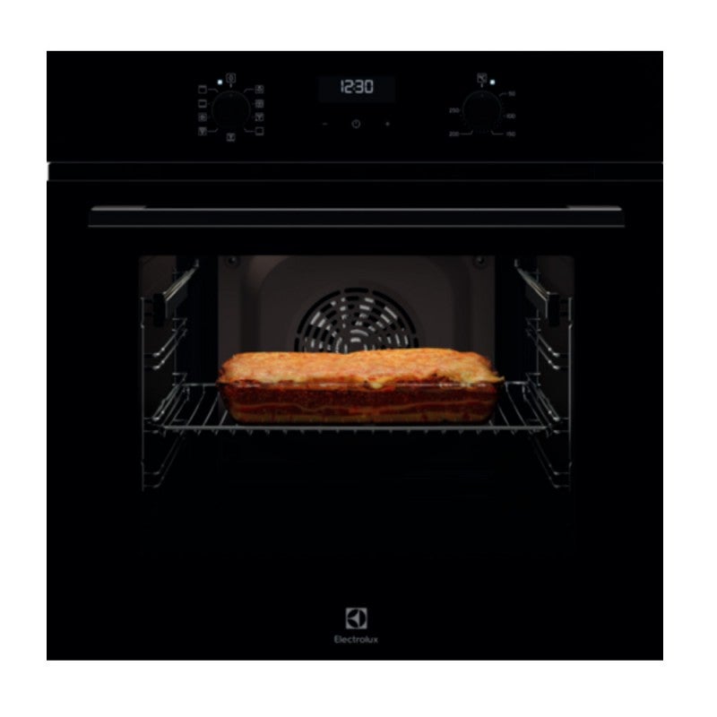 Horno ELECTROLUX OEF5H50BK Cristal Negro AquaClean