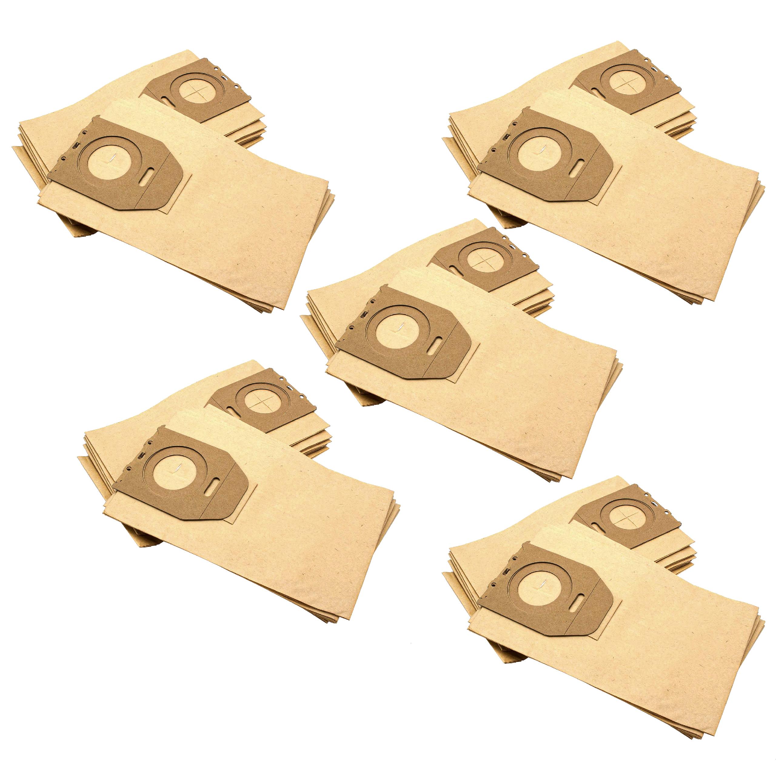 vhbw 50x Sacs compatible avec Ruton RO 7111, 7112, 7113, 7114, 7115, 7116, 7117, 7118, 7119 aspirateur - papier, 29cm x 17,5cm - 2