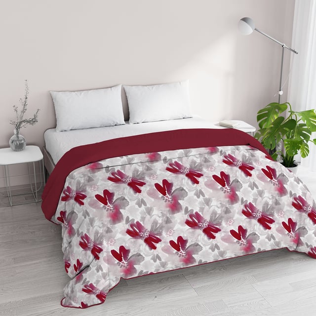 Couette d'hiver Basic, imprimée, 2 places, 250x245 cm, passion