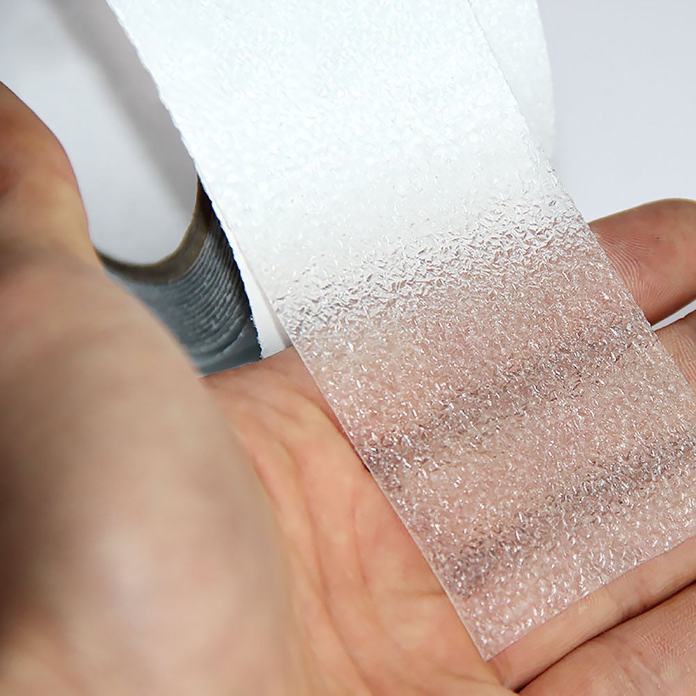 Strisce nastro adesivo antiscivolo trasparente varie misure - 50mm x 6MT - 4