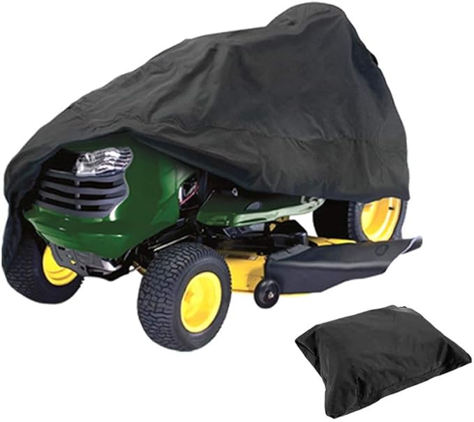 Wodoodporny pokrowiec ochronny do kosiarki samojezdnej - Ochrona UV - Do samojezdnego traktora ogrodowego - (183*137*117 cm)