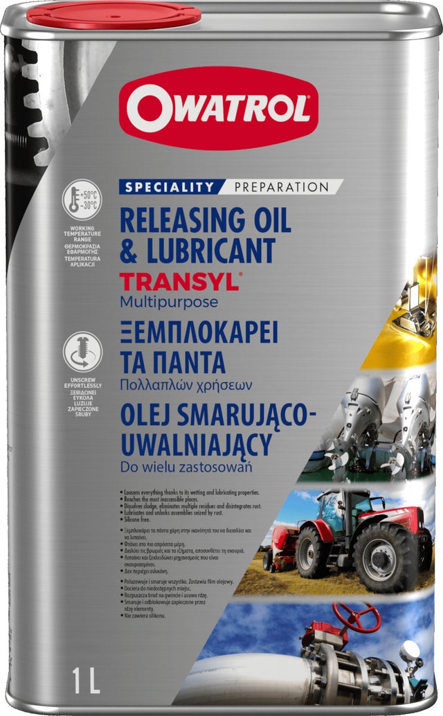 Dégrippant et lubrifiant multifonction Owatrol TRANSYL® 1 litre